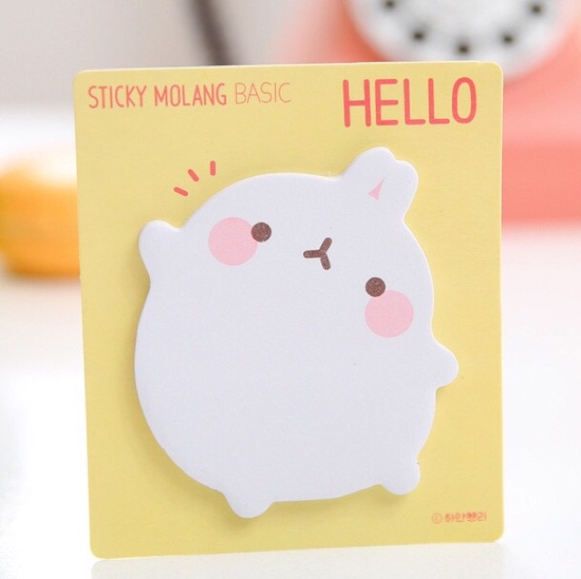 post-it-molang-โพสอิทโมแลง