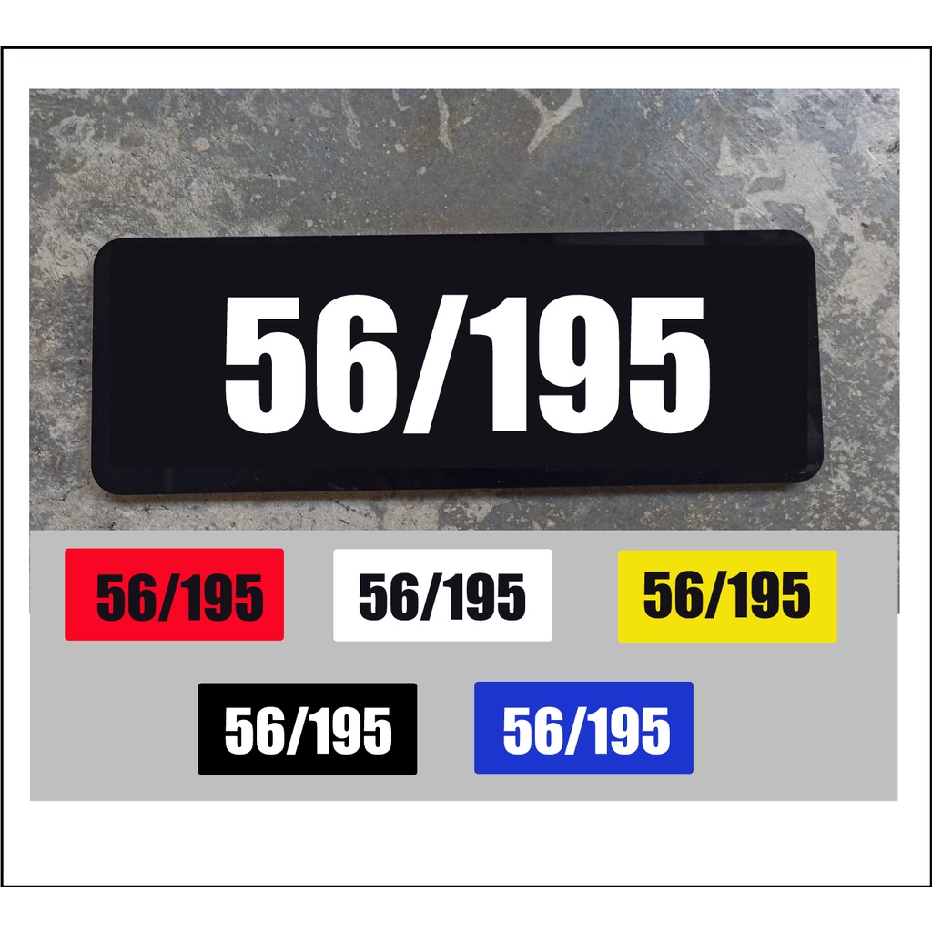 ป้ายบ้านเลขที่-ห้องชุด-คอนโด-อะคิลิค-ตัวเลขนูน-ขนาด-17x6ซม-ติดกาวสองหน้า-ด้านหลัง-แจ้งเลขที่ตัวเลขทางแซท