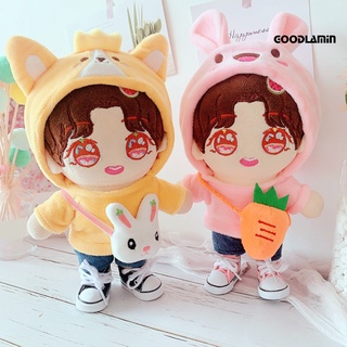 【CH】Doll Clothing Cartoon Shape Easy to Wear Fabric Idol Doll Toy Clothes for Children