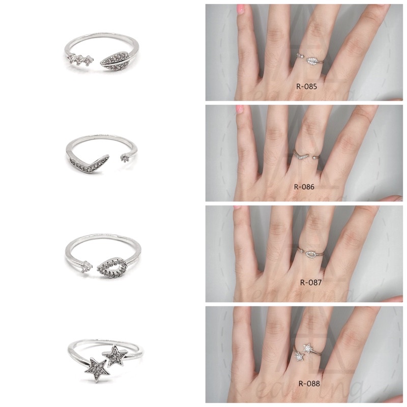 r73-108-แหวนมินิมอล-แหวนปรับขนาดได้-ฟรีไซส์-ราคาต่อ1วง-พร้อมส่ง