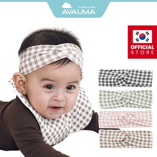 [5+1 Event] AVAUMA ผ้าโพกหัว โบว์ 4 สี เครื่องประดับ สําหรับเด็กผู้หญิง เด็กผู้ชาย เด็กวัยหัดเดิน