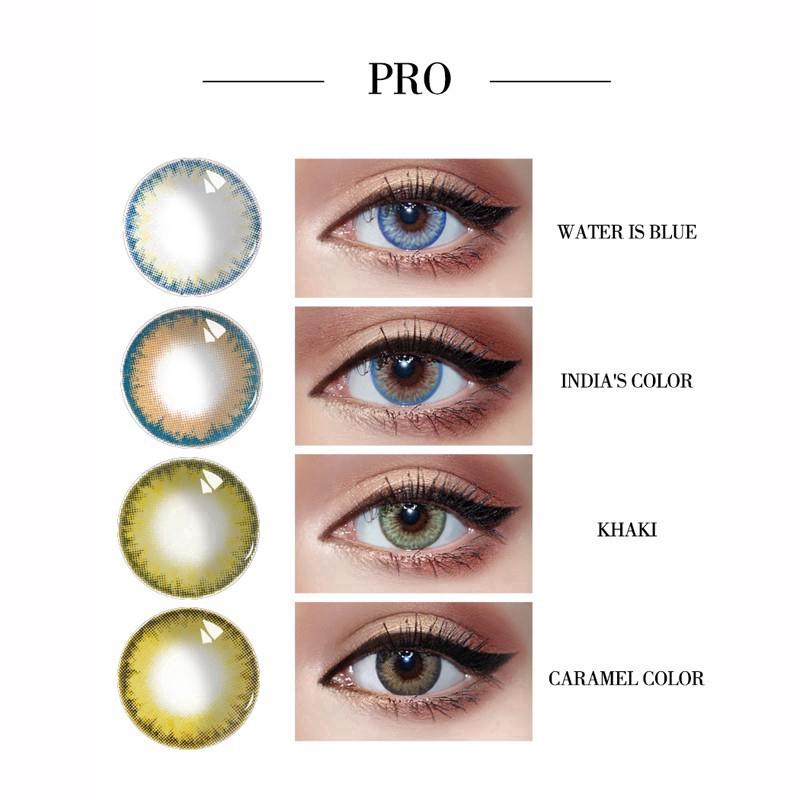 Yearly Unisex Big Eye Makeup Charming Colour Contact Lenses Beauty Cosmetic Tool