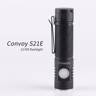 Convoy S21E ไฟฉาย SST40 SFT40 519A LED 21700 แบตเตอรี่ TYPE-C ชาร์จ