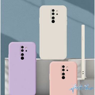 เคสโทรศัพท์มือถือ ซิลิโคนนิ่ม TPU ทรงสี่เหลี่ยม สีแคนดี้ หลากสี สําหรับ Oppo A9 2020 A5 2020