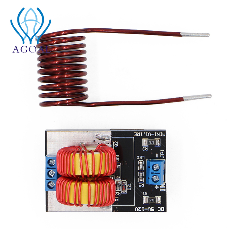 Buy Mini ZVS Induction Heating Board Flyback Driver Heater DIY Cooker Ignition Coil Online At
