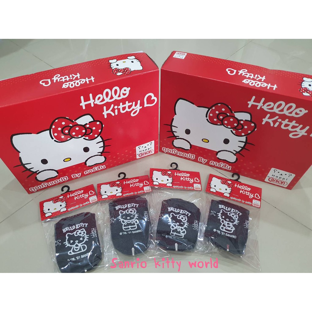 ภาพหน้าปกสินค้าถุงเท้านักเรียนCarsonข้อสั้นแบบกันลื่นราคาต่อคู่ จากร้าน sanrio_kitty_shop บน Shopee