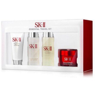 SK-II /skii /SK2 Skin Care 4 Piece Set Sample Essence /Cleanser /Cream