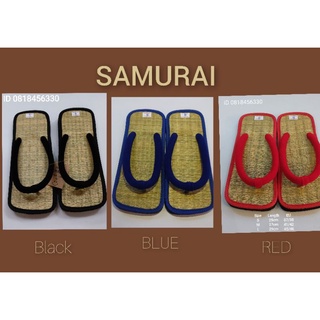 ภาพหน้าปกสินค้ารองเท้าเสื่อกกทรงซามูไร(SAMURAI)คละสีรุ่นสออกHot🔥seals ที่เกี่ยวข้อง