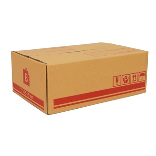 คิวบิซ กล่องไปรษณีย์ B สีน้ำตาล x 15 ใบ101356Q-Biz Corrugated Postage Box Size B x 15 pcs