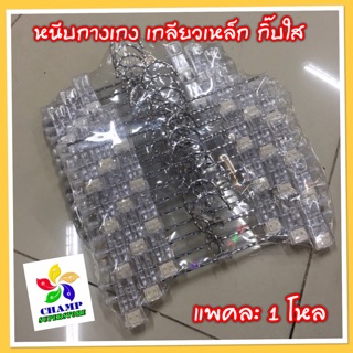 1 โหล (12 ชิ้น) ไม้แขวนเสื้อ หนีบกันรอย ไม้แขวนกางเกง เกลียวเหล็ก กิ๊บใส ตัวหนีบเลื่อนได้ หัวหมุนได้ (รุ่นเหล็กหนา)