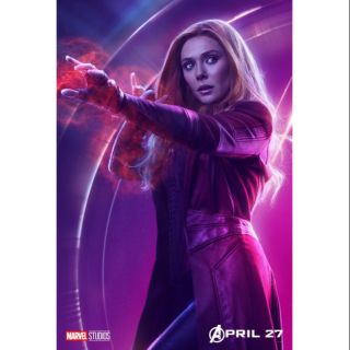 poster Scarlett witch (Wanda) infinity war