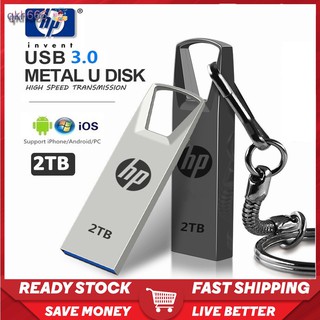 ภาพหน้าปกสินค้าแฟลชไดรฟ์ USB กันน้ำ ความเร็วสูง 2 Tb Hp ซึ่งคุณอาจชอบสินค้านี้