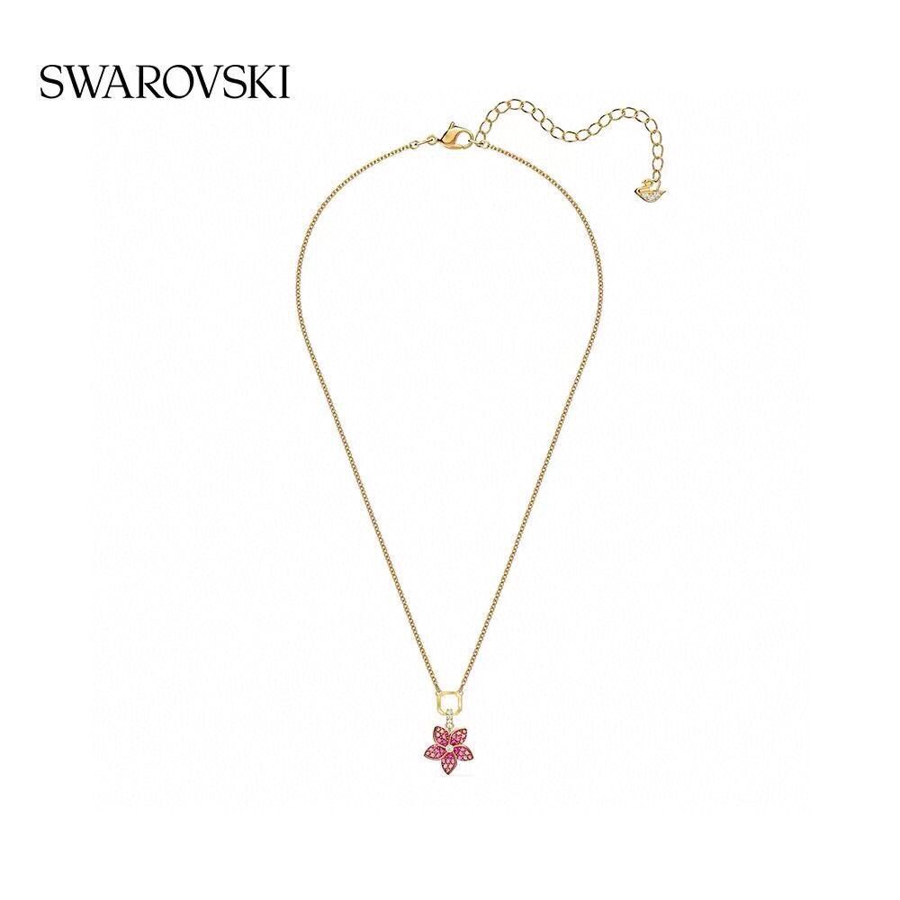 swarovskiแท้-สร้อย-swarovski-ของแท้-ของแท้-100-gold-necklace-แท้-swarovski-classic-tropical-collection-คริสตัล-5519248