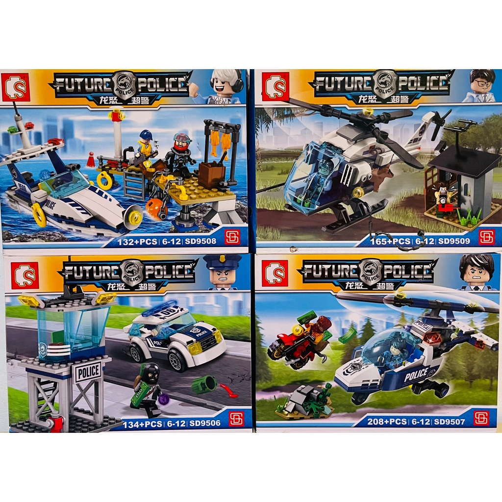SS Toys เลโก้ City 9506 ตำรวจ Future Police 4กล่อง ขายยกชุดนะคะ ...