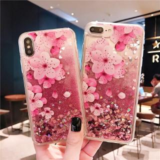 Samsung Galaxy S10 Lite Plus J3 J5 J7 Pro J2 Prime G530 Quicksand Flamingo Peach Blossom Soft TPU Phone Cases