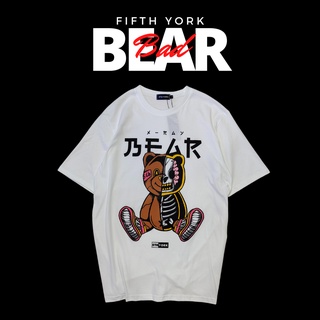 เสื้อยืดขายดีX-Ray Bear street wearS-3XL