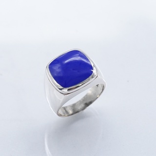 Artisan by NK - แหวนเงินแท้ ฝัง ลาพิสลาซูลี่ (Silver ring with Lapis Lazuli )