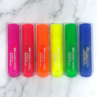 ปากกาไฮไลท์ ปากกาเน้นข้อความ Faber Castell textliner 46 Superfluorescent สีสะท้อนแสง