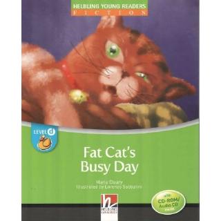 DKTODAY หนังสือ HELBLING YOUNG READERS D:FAT CATS BUSY DAY + CD/CD-ROM