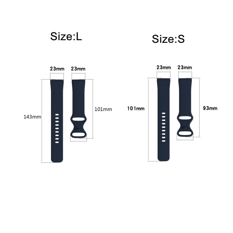 ภาพหน้าปกสินค้าCre สายนาฬิกาข้อมือซิลิโคนสําหรับ Fitbit Versa 3 / Sense Bracelet จากร้าน crescent.th บน Shopee