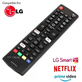 Kb75675301 รีโมตคอนโทรล พร้อมแอพ Netflix Prime วิดีโอ สําหรับสมาร์ททีวี LG 2019 um SM fernbedienung akb75675311..