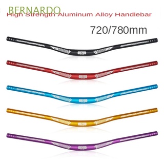 BERNARDO Alloy Bike Handlebar 31.8*720mm Bending Handlebar Handle Bar Riding Cycling Bicycle Accessories Outdoor Durable Mountain Road Bike Riser Handle/Multicolor