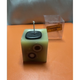 เทียนหอม กลิ่น Lemongrass ของบ้านหอมเทียน อ.สวนผึ้ง ราคา 49 บาท