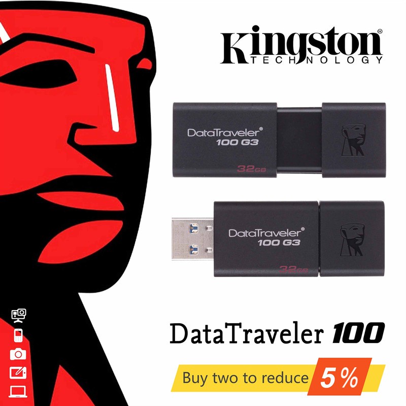 แฟลชไดรฟ์-kingston-usb-ความเร็วสูง-32-gb-64gb-128-gb