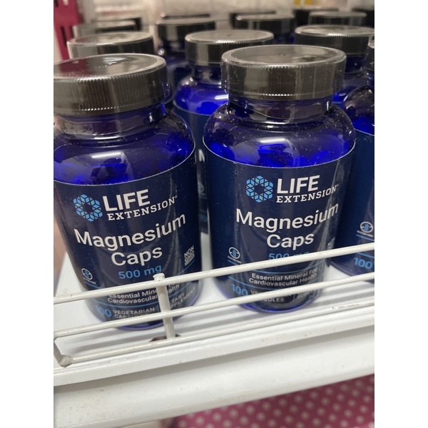 ภาพสินค้าโค้ดลดเพิ่มSSPZCV พร้อมส่ง Life Extension Magnesium Caps 500mg แมกนีเซียมลดการเกิดลิ่มเลือดEXP08/2023 จากร้าน swiss_pharmacy บน Shopee ภาพที่ 3