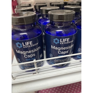 ภาพขนาดย่อของภาพหน้าปกสินค้าโค้ดลดเพิ่มSSPZCV พร้อมส่ง Life Extension Magnesium Caps 500mg แมกนีเซียมลดการเกิดลิ่มเลือดEXP08/2023 จากร้าน swiss_pharmacy บน Shopee ภาพที่ 3