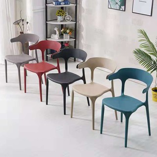 mixx เก้าอี้พลาสติกสไตล์โมเดิร์นสำเร็จรูป หลากสีสัน A012