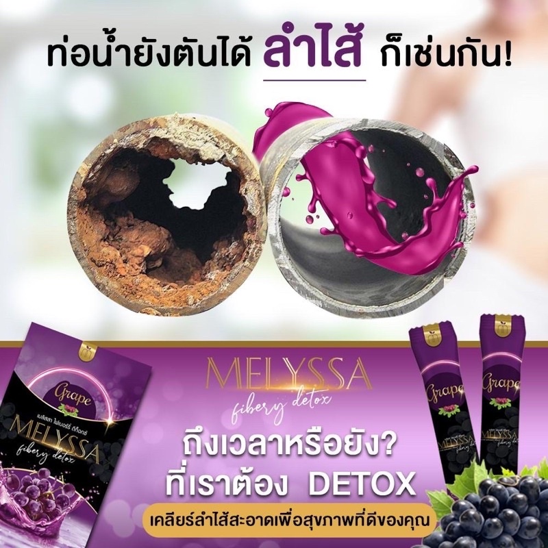 โปร-1ฟรี1-เมลิสสาไฟเบอร์-ดีท๊อกซ์-melyssa-fiber-detox-ไฟเบอร์-ธรรมชาติ-ปลอดภัย-100