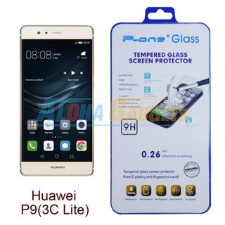P-One ฟิล์มกระจกนิรภัย Huawei P9 (3C Lite)