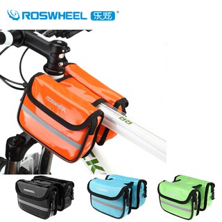 !!!SALE!!!กระเป๋าคาดเฟรมคู่ กันน้ำ Roswheel 12659มีสีดำ สีเขียว,สีฟ้า สีส้ม