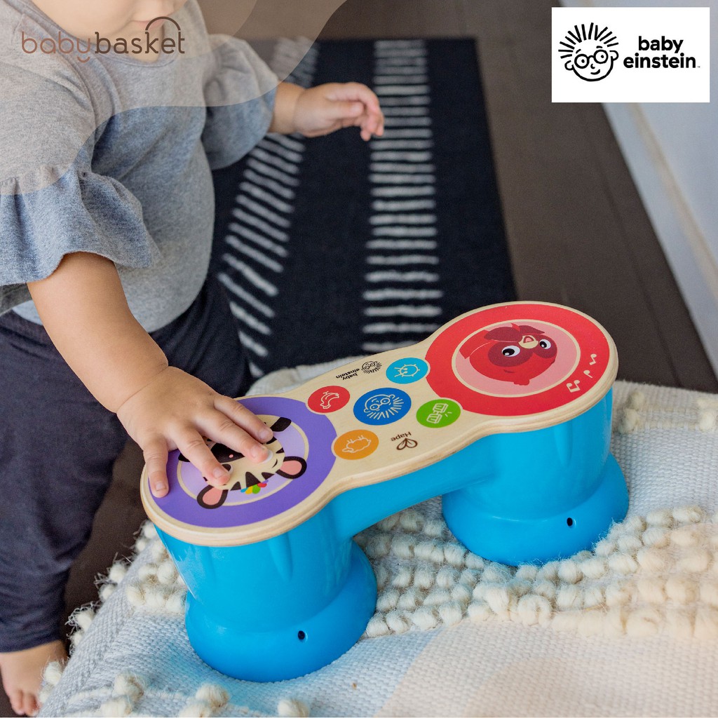 ของเล่นเด็ก-เครื่องดนตรี-กลอง-เสริมสร้างพัฒนาการ-baby-einstein-upbeat-tunes-magic-touch-drum-พร้อมศัพท์ภาษาอังกฤษ