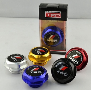 ฝาครอบน้ํามันเครื่อง TRD อลูมิเนียม สําหรับ PERODUA Myvi Alza TOYOTA Vios Camry AE101 Altis Collora