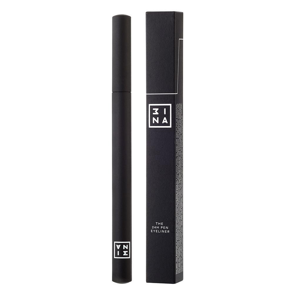3INA The 24h Pen Eyeliner มีน่า เดอะ ทเว็นตี้โฟร์ อาว เพ็น อายไลน์เนอร์  เครื่องสำอาง อายไลเนอร์ เจลไลเนอร์ ติดทนนาน | Shopee Thailand