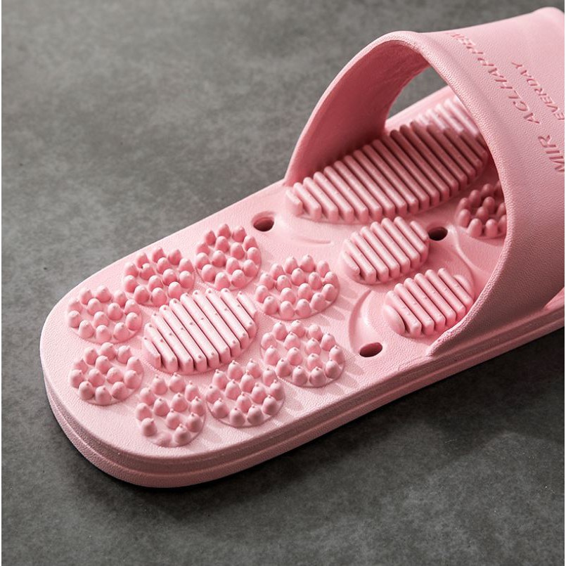 ภาพสินค้ารองเท้าแตะเพื่อสุขภาพ พื้นรองเท้ามีรูระบายน้ำ (ปุ่ม​นวดนนิ่ม)​ จากร้าน hera_shop888 บน Shopee ภาพที่ 7