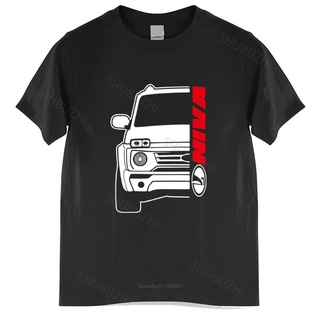 มาใหม่ เสื้อยืด ผ้าฝ้าย พิมพ์ลายรถยนต์ Lada Niva Bronto สีดํา สําหรับผู้ชาย