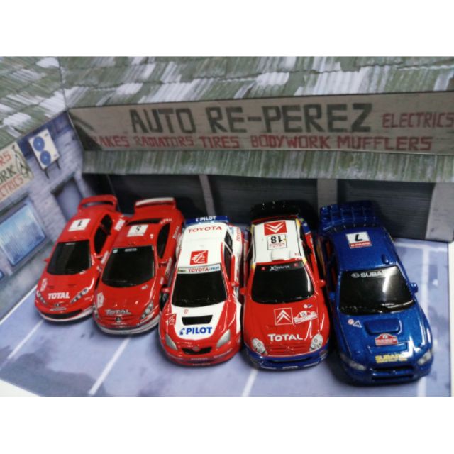 Miniature Majorette Vintage – Citroën Xsara WRC Rouge – Échelle 1:64 – Série 3000 – Occasion