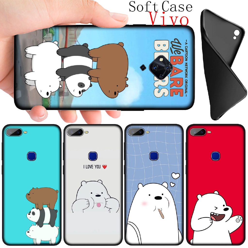 เคสโทรศัพท์พิมพ์ลายการ์ตูนหมีแบบนุ่ม-vivo-y-11-y-17-y-53-y-55-s-y-71-y-81-y-93-y-95-y-91-s-y-391-s-y-591-s