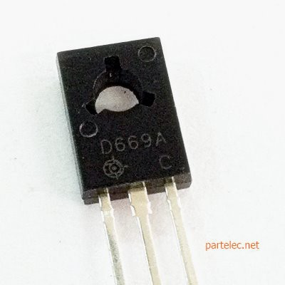 TRANSISTOR D669 (NPN 180V 1.5A TO-126) | Shopee Thailand