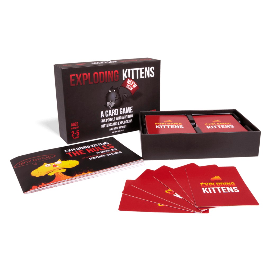 ภาพสินค้าการ์ดเกม Exploding Kittens แมวระเบิด คู่มือไทย  พร้อมส่ง (มีเก็บเงินปลายทาง) จากร้าน vans1966 บน Shopee ภาพที่ 3