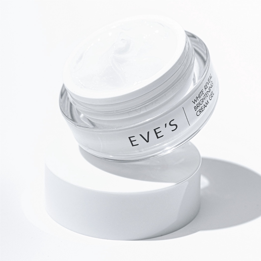 eves-white-reveal-brightening-cream-gel-ครีมเจลอีฟส์-ผิวขาวกระจ่างใส-เปล่งปลั่ง-ผิวเนียนนุ่ม-ชุ่มชื้น