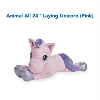 New!! ToysRus ตุ๊กตา Unicorn สีชมพู ขนาด 24นิ้ว