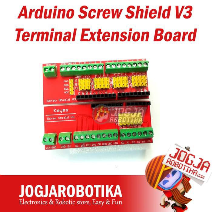 Arduino Screw Shield V3 Terminal Block Extension Board | Shopee Thailand