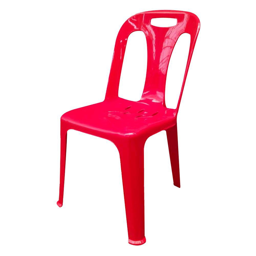 เก้าอี้พลาสติก-สีแดง-โต๊ะและเก้าอี้-เฟอร์นิเจอร์นอกบ้าน-สวนและอุปกรณ์ตกแต่ง-plastic-chair-red