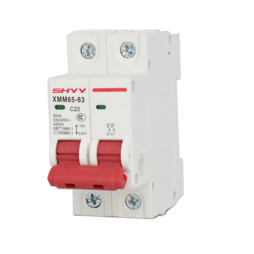 SHYY LW SHVV AC Breaker 2P 220V - 400V 10 - 63A 50hz เซอร์กิจ เบรกเกอร์ ...