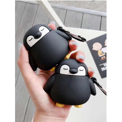 เคสหูฟัง-เหมาะกับ-airpods-การ์ตูน-รูป-นกเพนกวิน