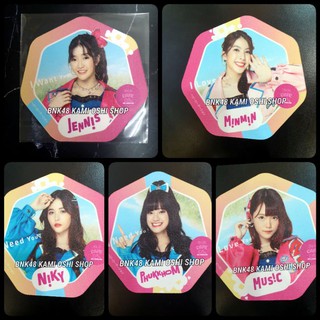 [ Sale ] BNK48 ที่รองแก้ว Heavy rotation : Jennis Minmin Niky เจนนิส มินมิน นิกี้